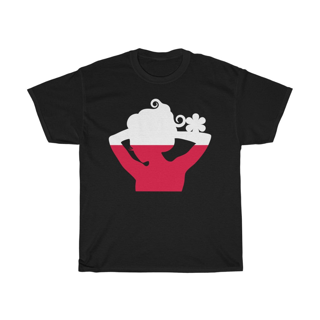 Poland Lady Flag Standard Tee - Unisex