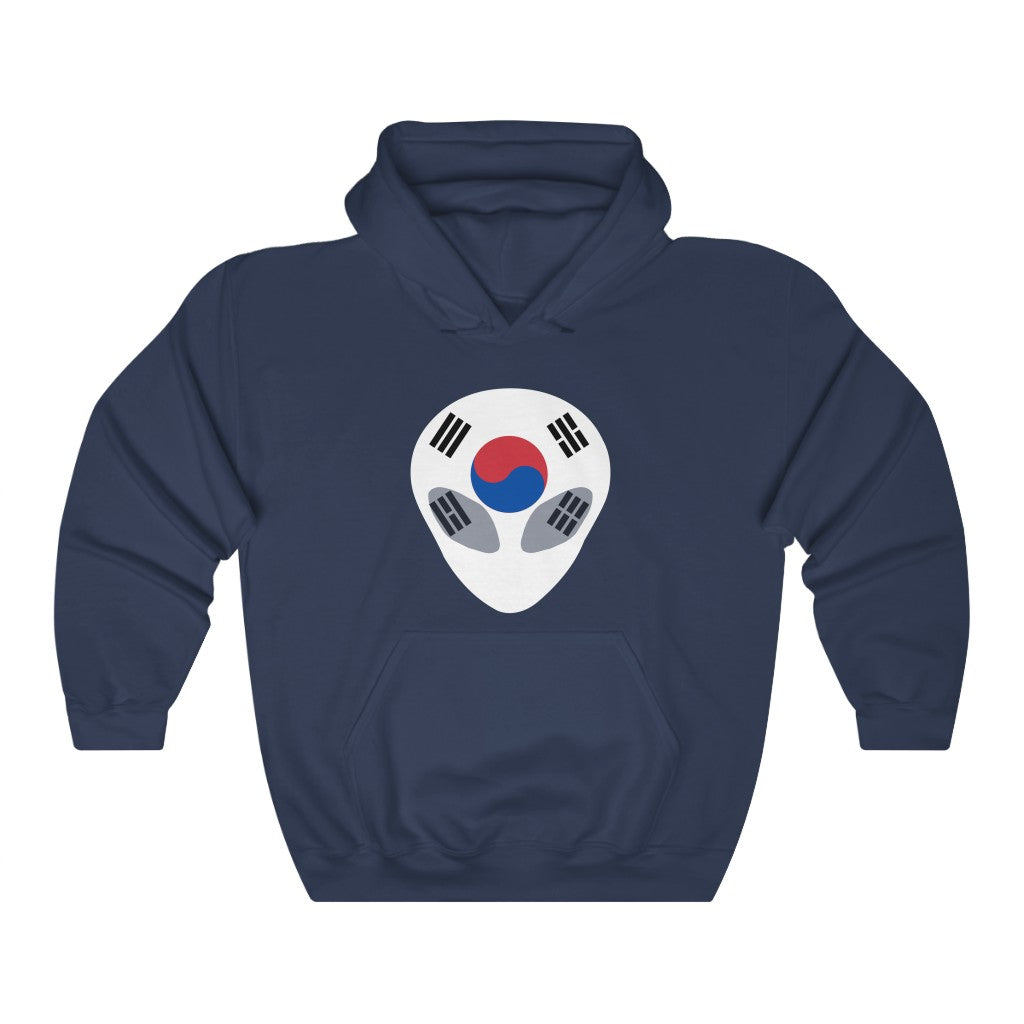 South Korea Alien Flag Hoodie Sweatshirt - Unisex