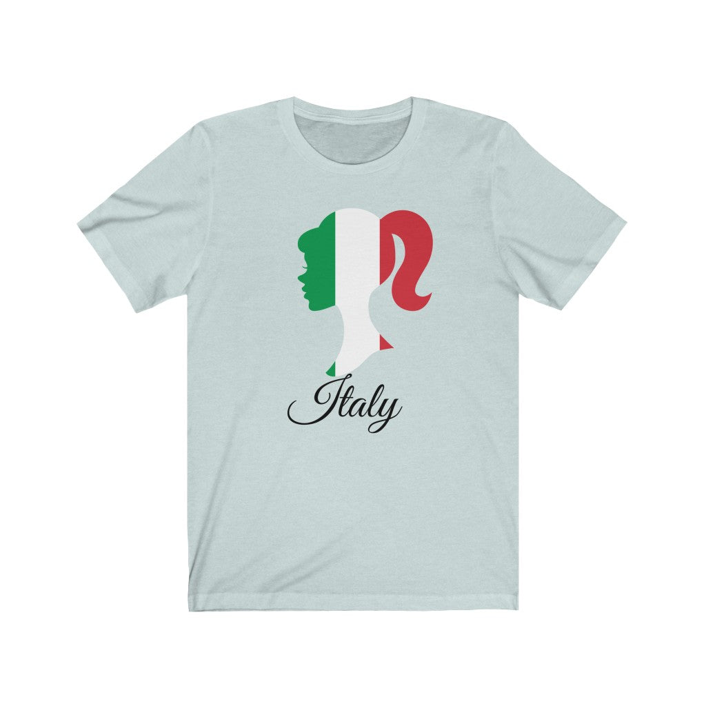 Italy Girl Flag Premium Tee 1 - Unisex