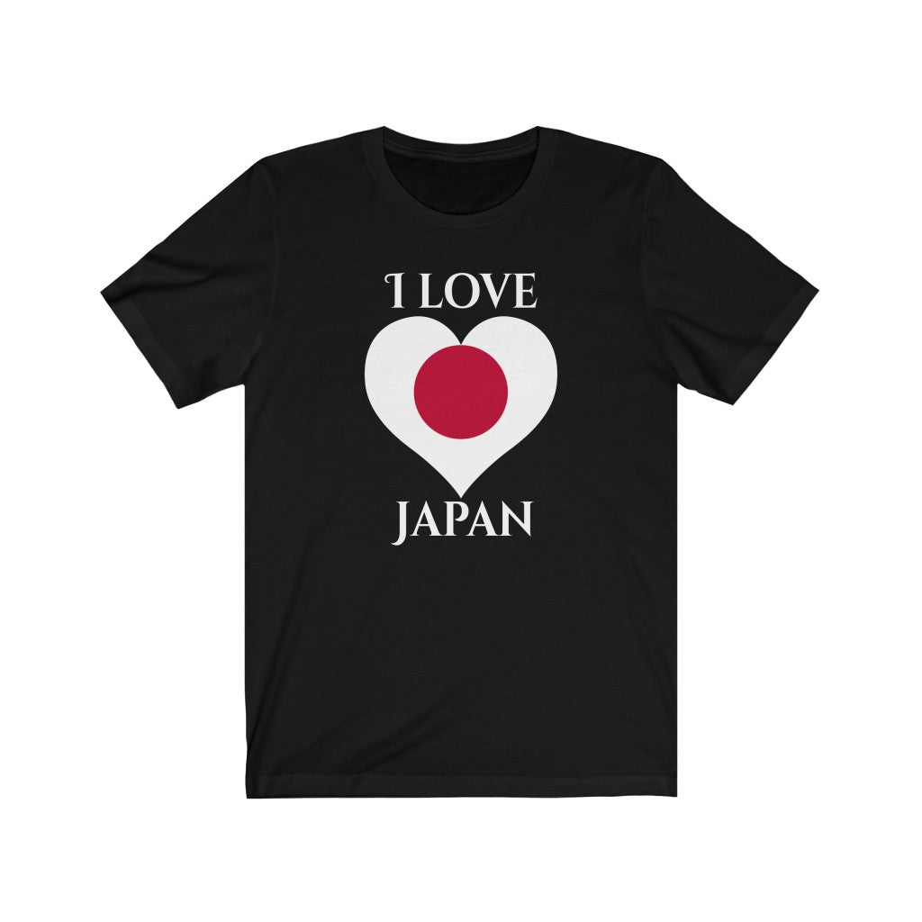 Japan Heart Flag Premium Tee 2 - Unisex