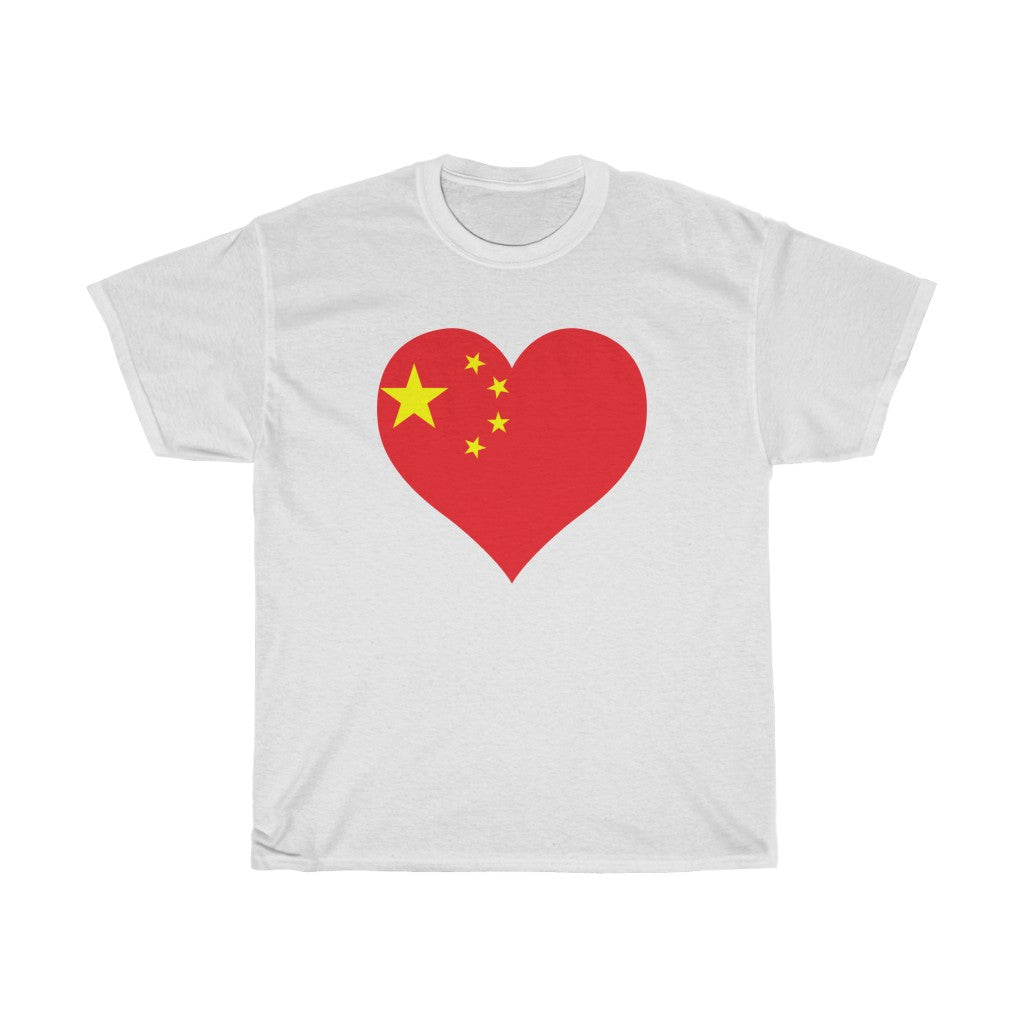 China Heart Flag Standard Tee - Unisex