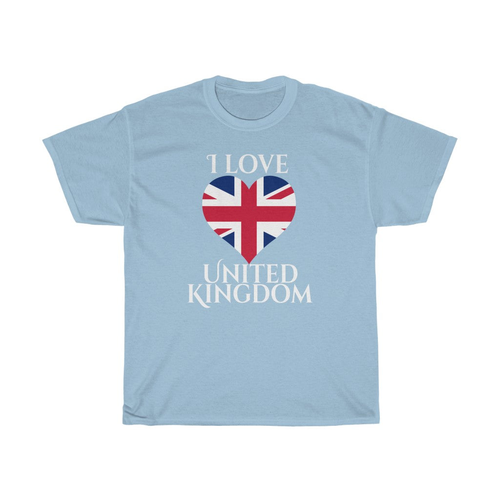 United Kingdom Heart Flag Standard Tee 2 - Unisex