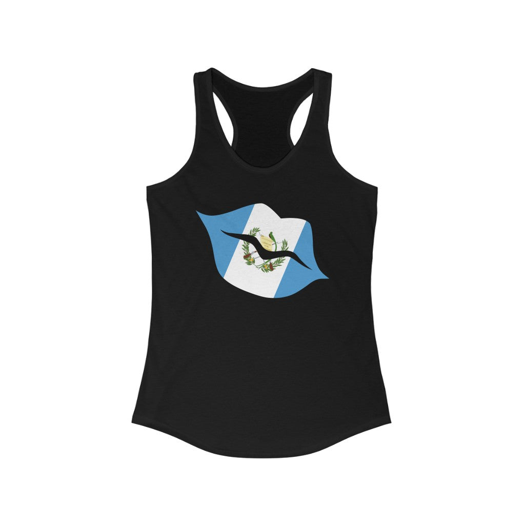 Guatemala Lips Flag Tank - Women