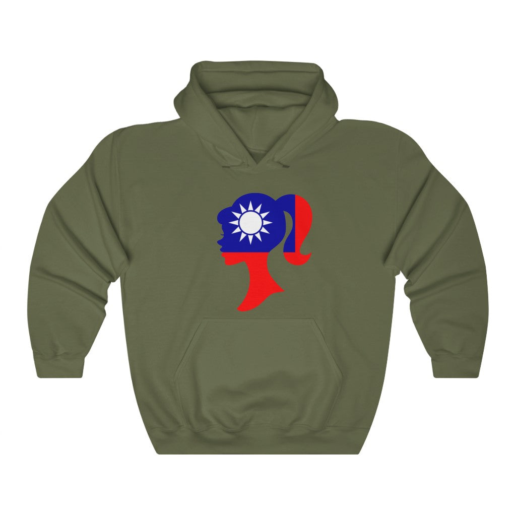 Republic of China – Taiwan Girl Flag Hoodie Sweatshirt - Unisex