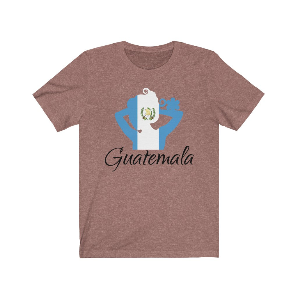 Guatemala Lady Flag Premium Tee 1 - Unisex