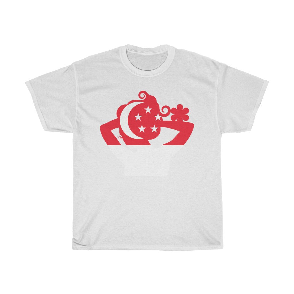 Singapore Lady Flag Standard Tee - Unisex