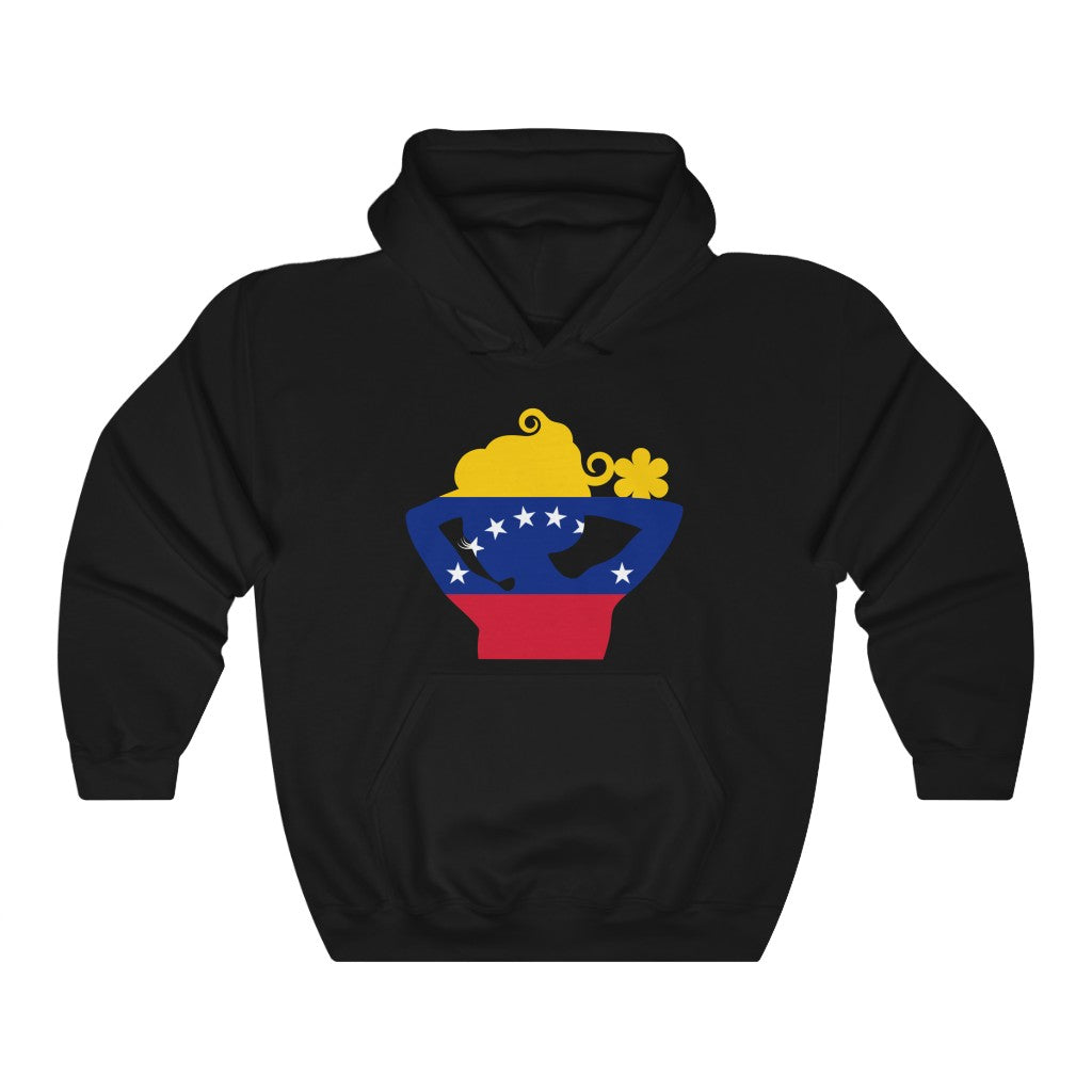 Venezuela Lady Flag Hoodie Sweatshirt - Unisex