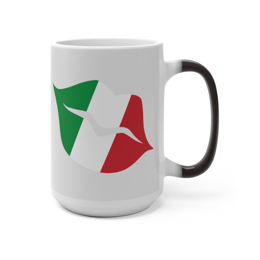 Italy Lips Color Changing Mug