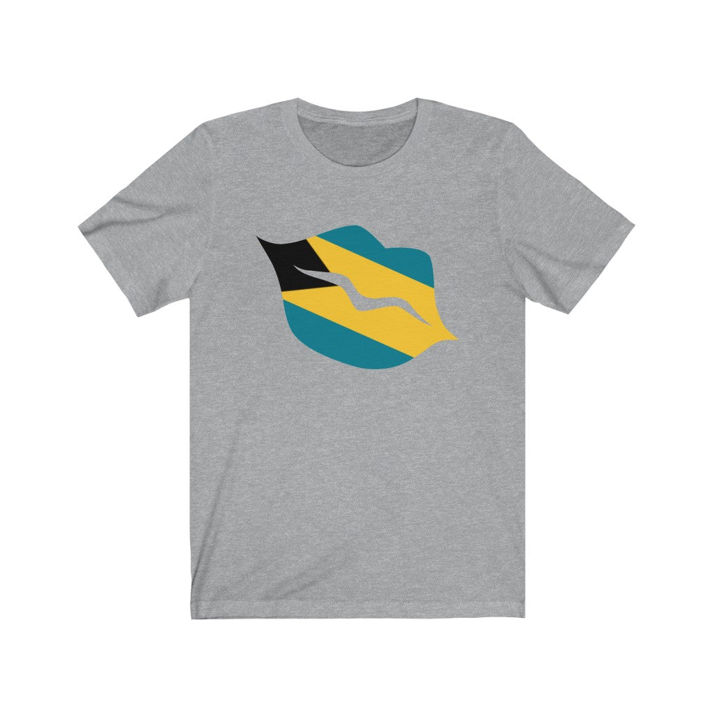 Bahamas Lips Flag Premium Tee - Unisex