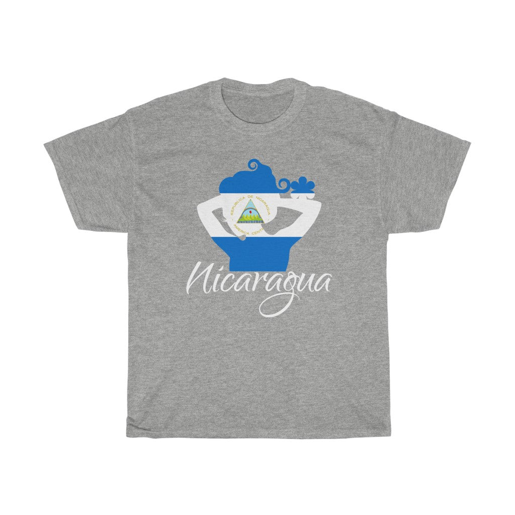 Nicaragua Lady Flag Standard Tee 2 - Unisex