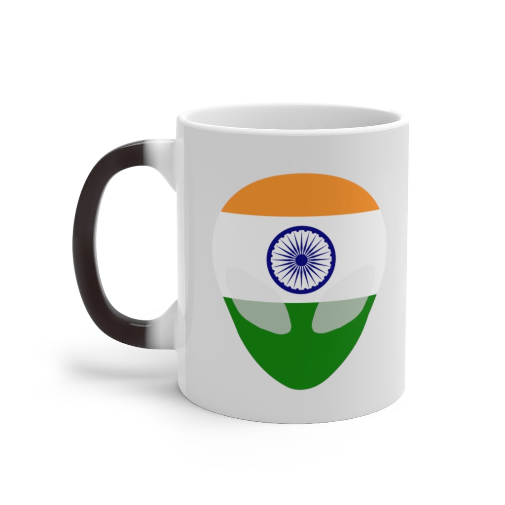 India Alien Color Changing Mug