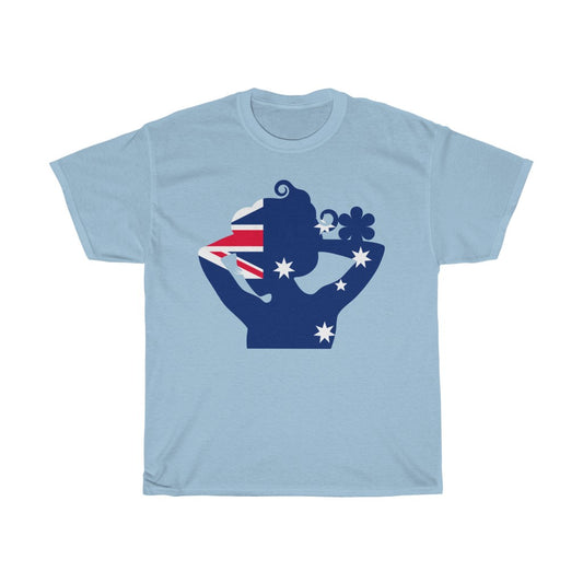 Australia Lady Flag Standard Tee - Unisex