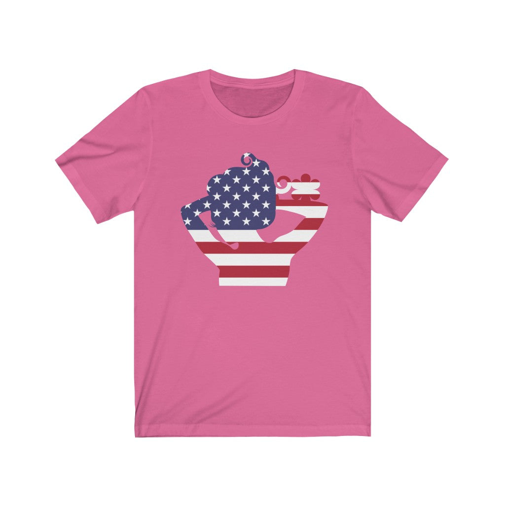 United States of America Lady Flag Premium Tee - Unisex