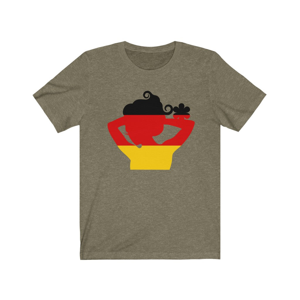 Germany Lady Flag Premium Tee - Unisex