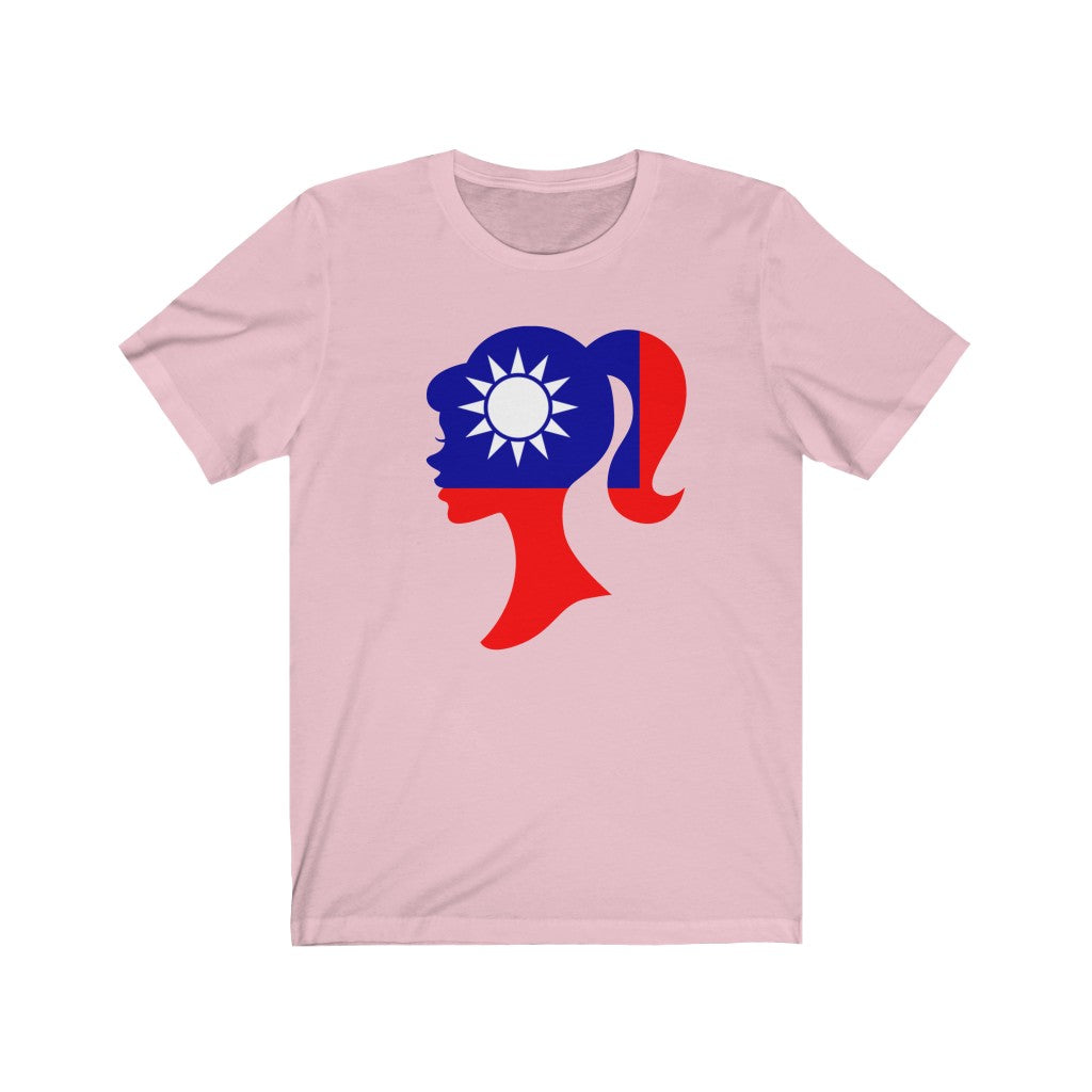 Republic of China - Taiwan Girl Flag Premium Tee - Unisex