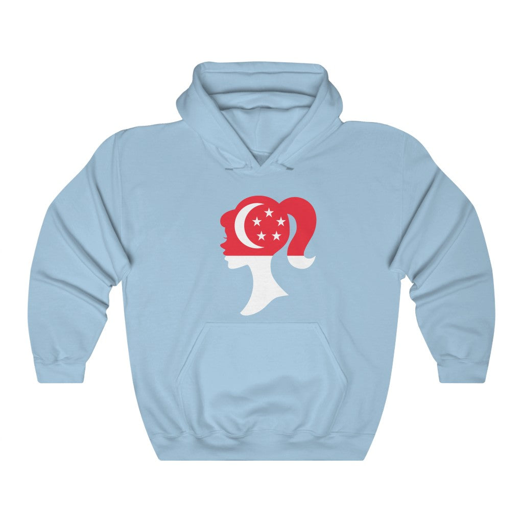 Singapore Girl Flag Hoodie Sweatshirt - Unisex