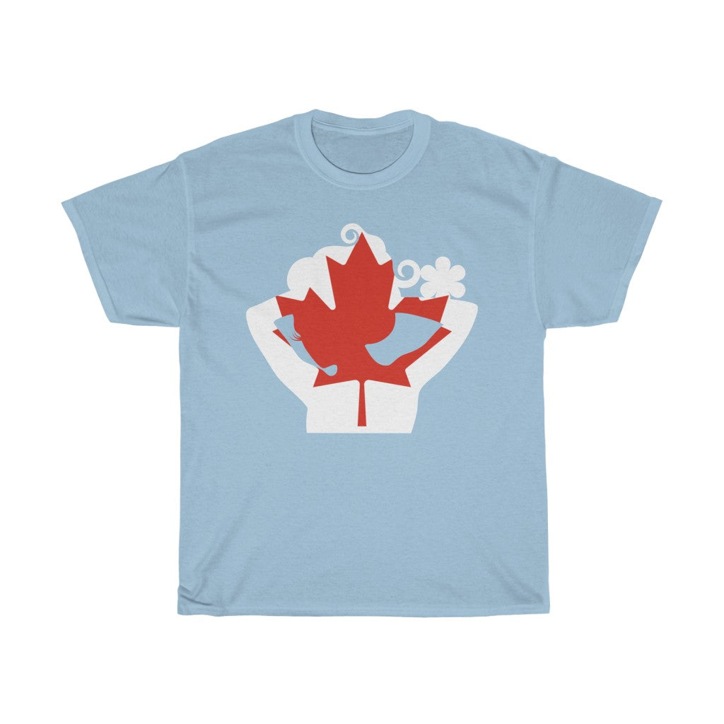 Canada Lady Flag Standard Tee - Unisex