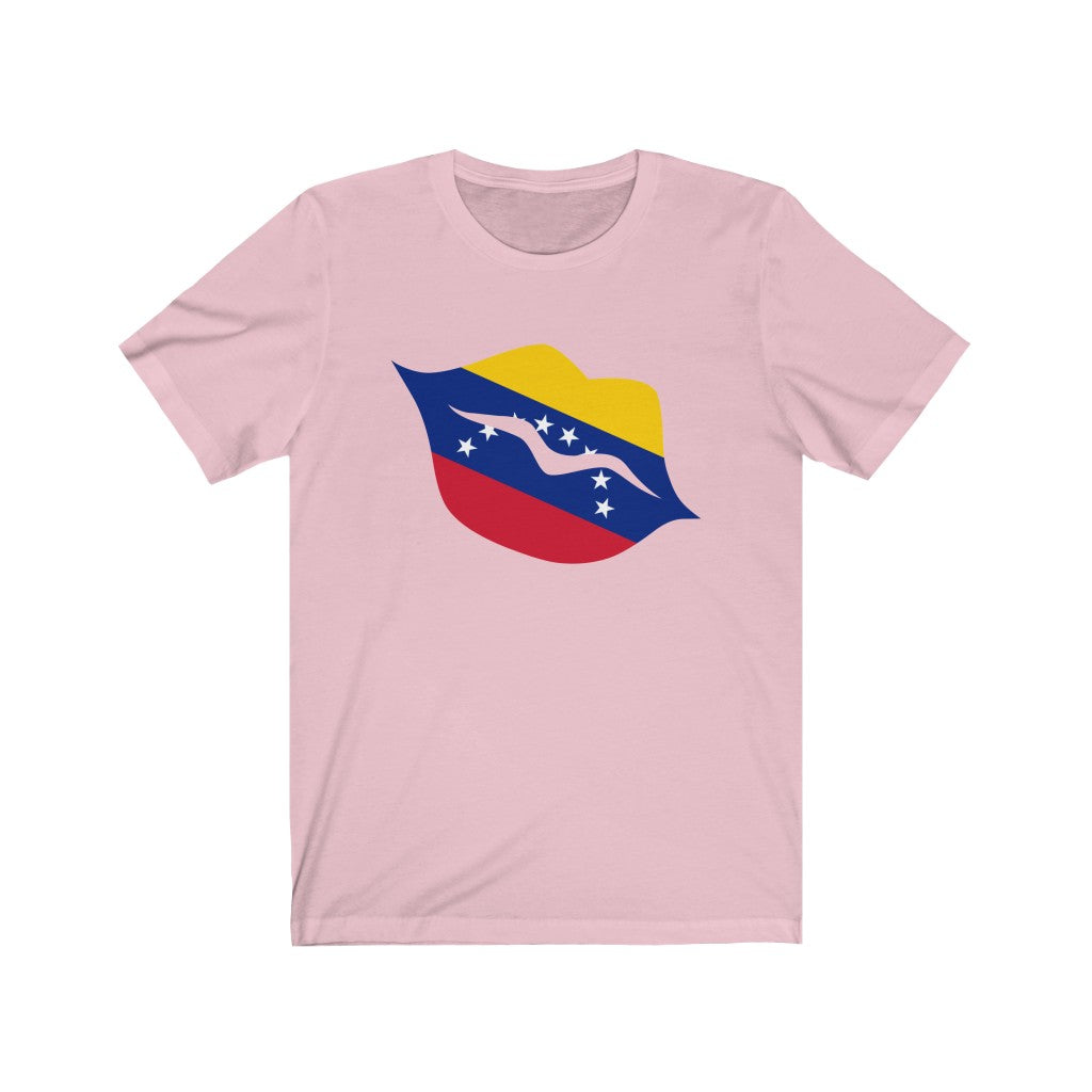 Venezuela Lips Flag Premium Tee - Unisex