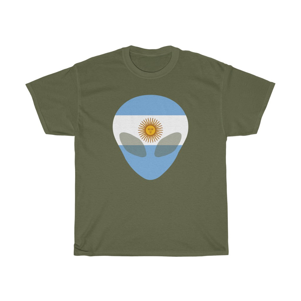 Argentina Alien Flag Standard Tee - Unisex