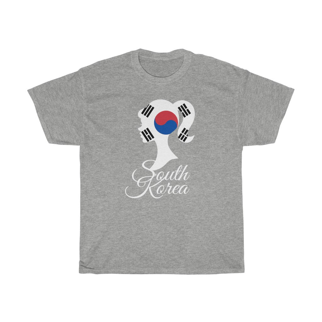 South Korea Girl Flag Standard Tee 2 - Unisex