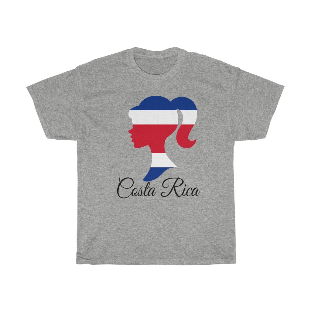 Costa Rica Girl Flag Standard Tee 1 - Unisex