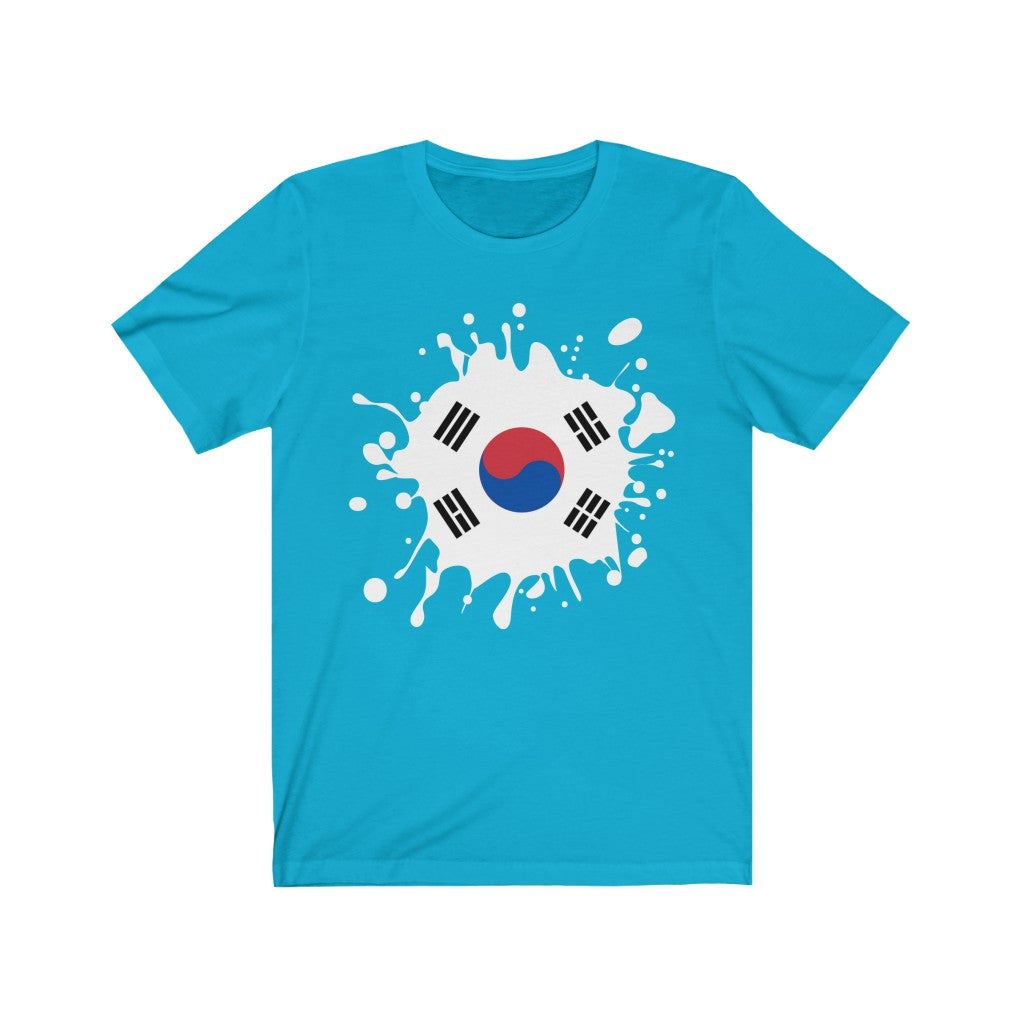 South Korea Splat Flag Premium Tee - Unisex