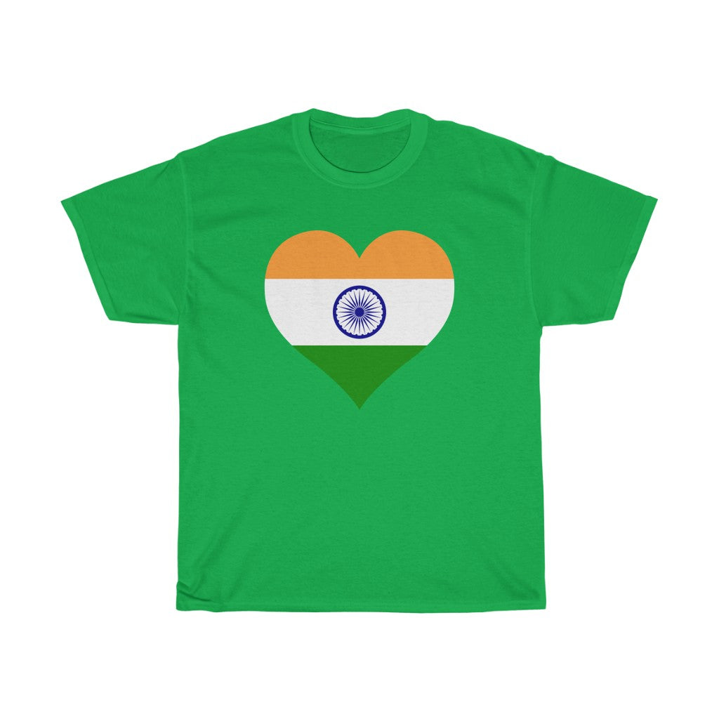India Heart Flag Standard Tee - Unisex