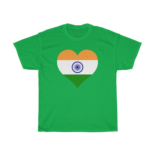 India Heart Flag Standard Tee - Unisex
