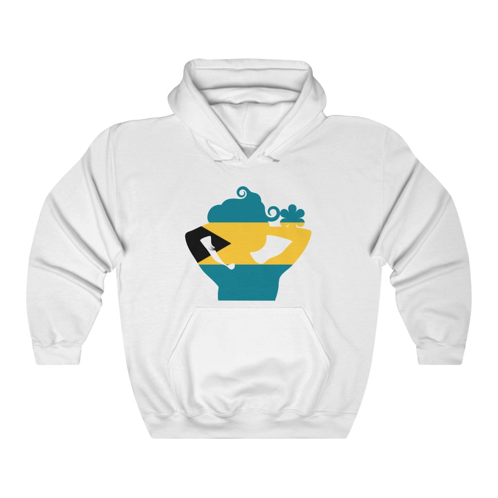 Bahamas Lady Flag Hoodie Sweatshirt - Unisex