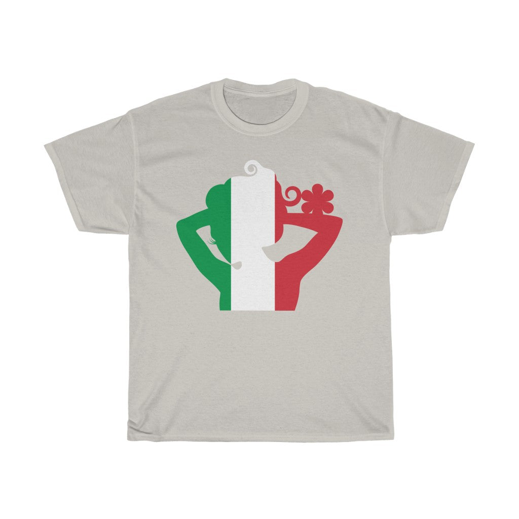 Italy Lady Flag Standard Tee - Unisex
