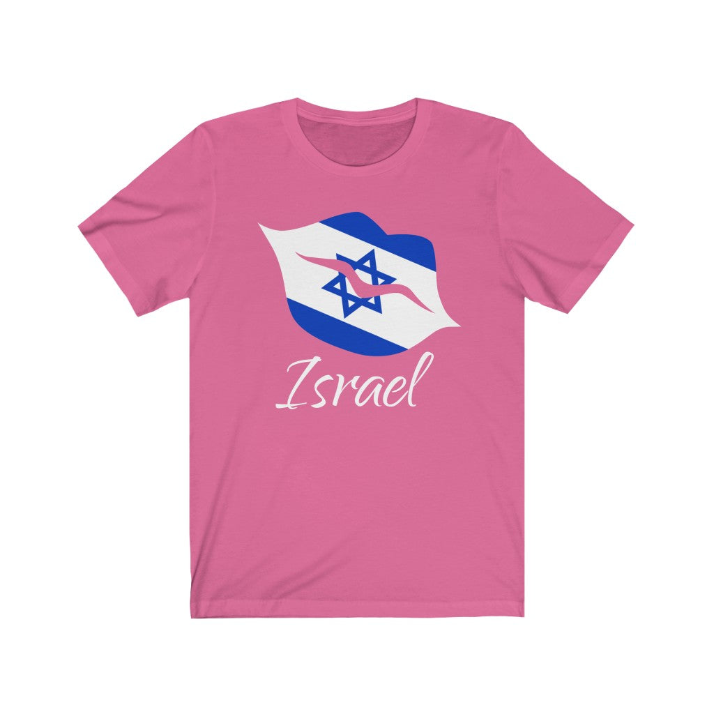 Israel Lips Flag Premium Tee 2 - Unisex