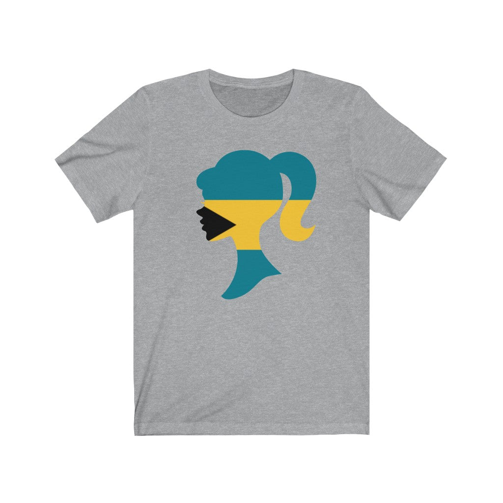 Bahamas Girl Flag Premium Tee - Unisex
