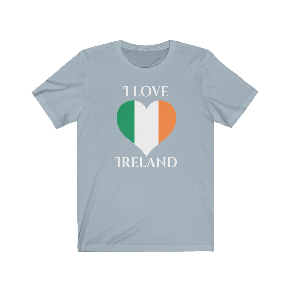 Ireland Heart Flag Premium Tee 2 - Unisex