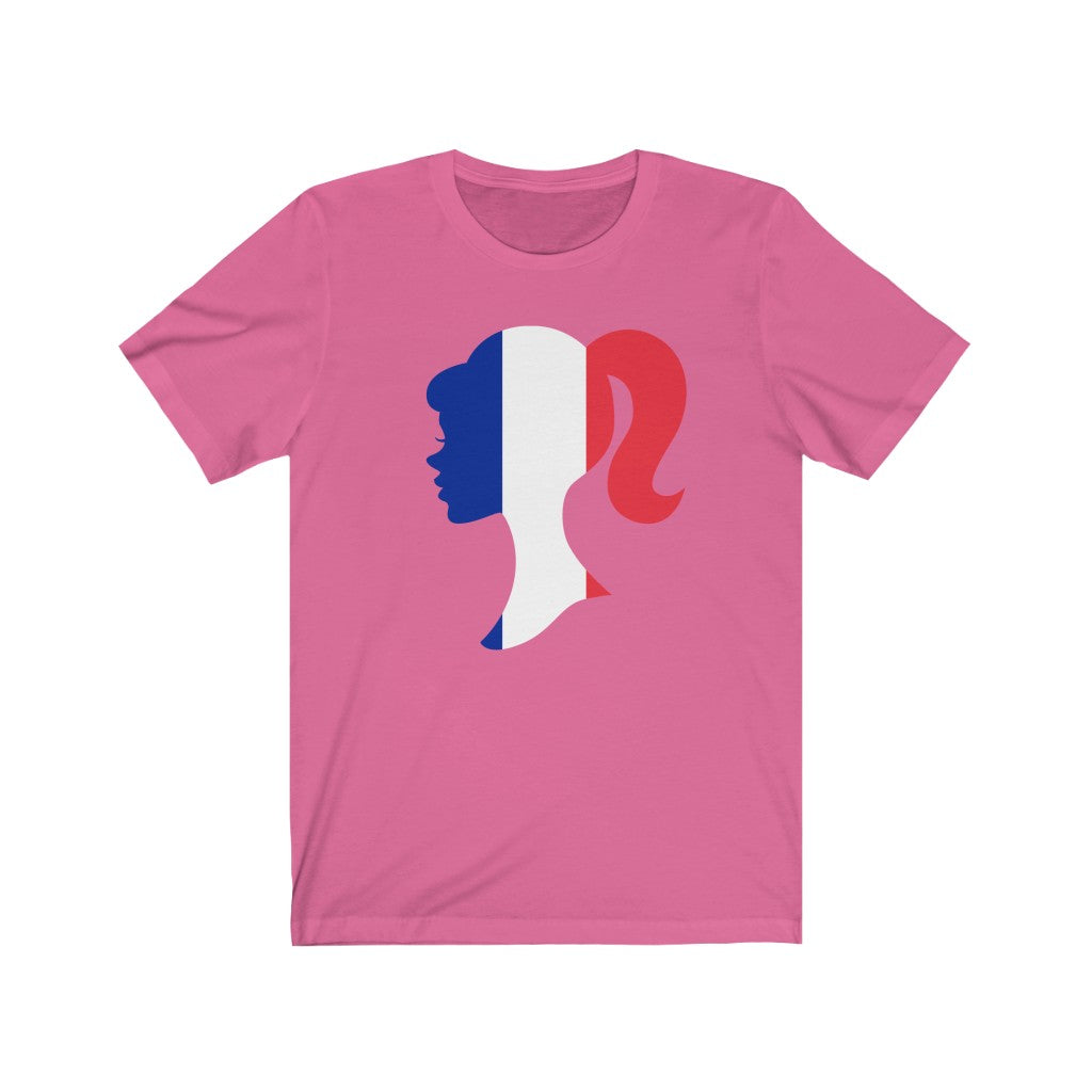 France Girl Flag Premium Tee - Unisex
