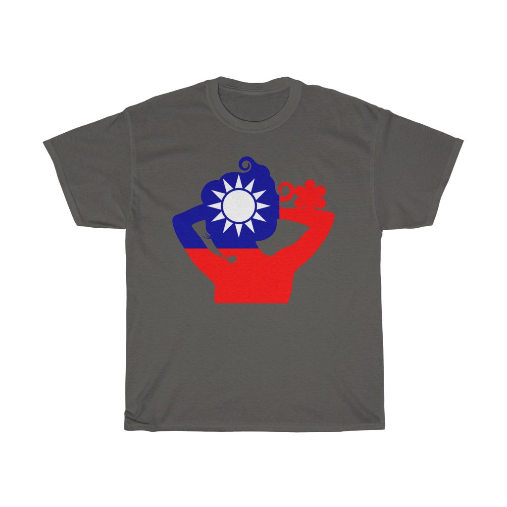 Republic of China - Taiwan Lady Flag Standard Tee - Unisex