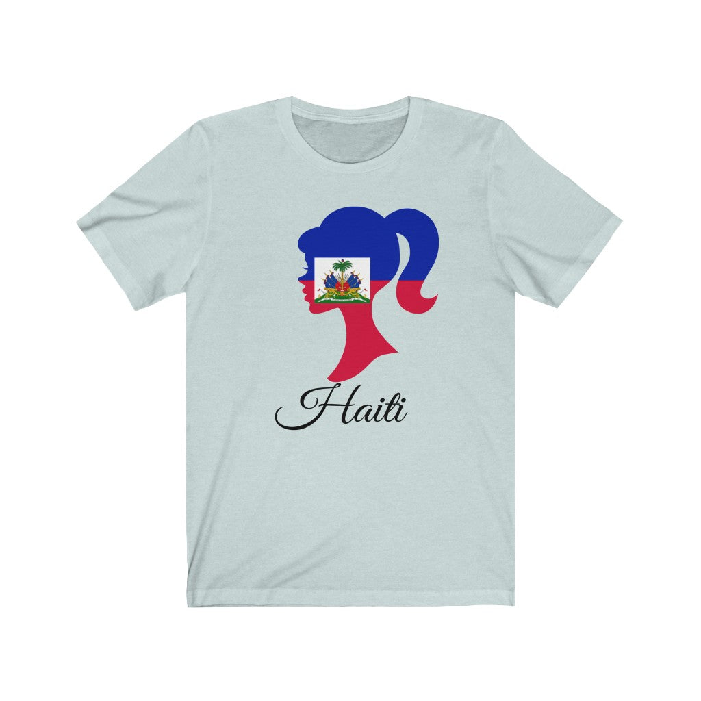 Haiti Girl Flag Premium Tee 1 - Unisex