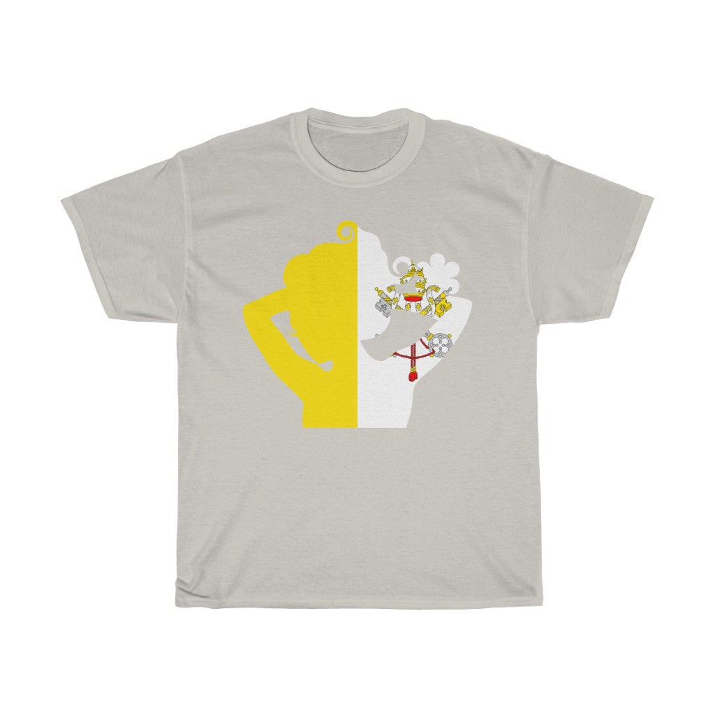 Holy See Lady Flag Standard Tee - Unisex