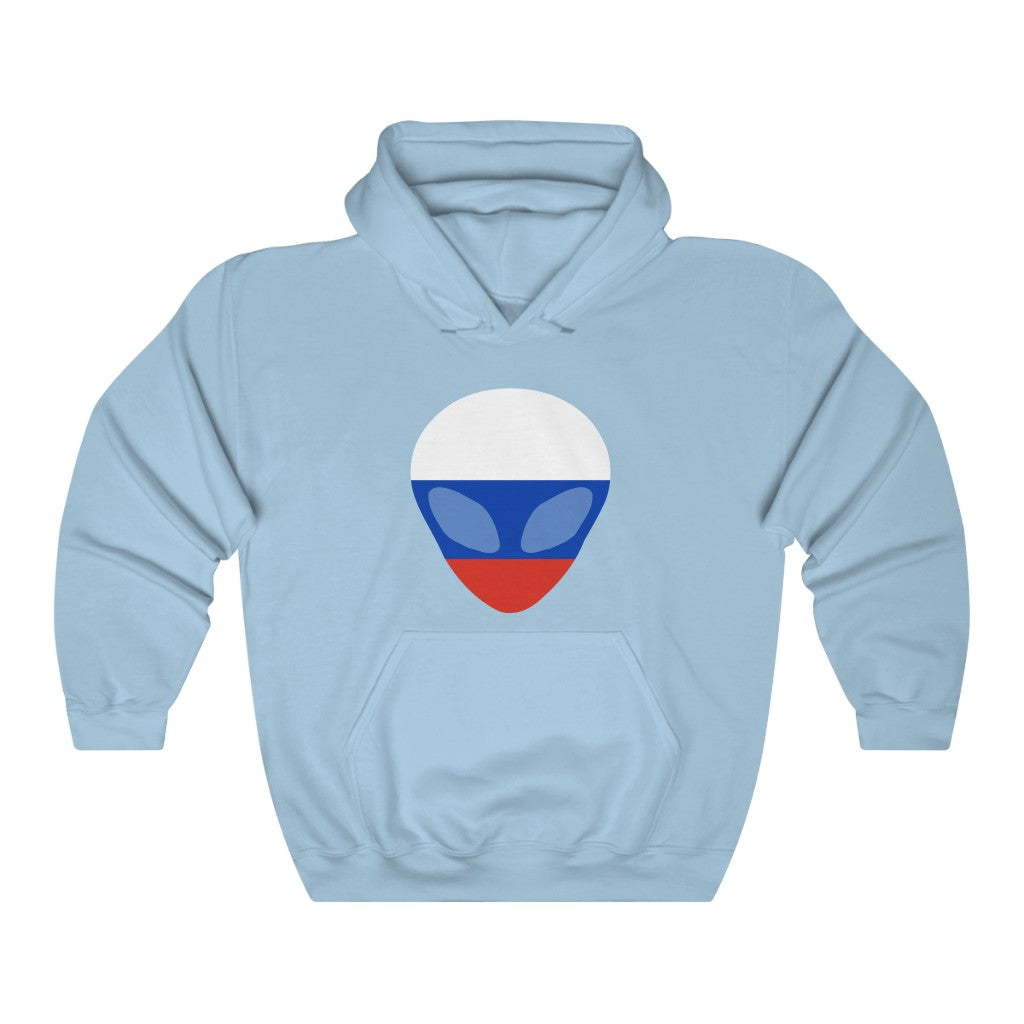 Russia Alien Flag Hoodie Sweatshirt - Unisex
