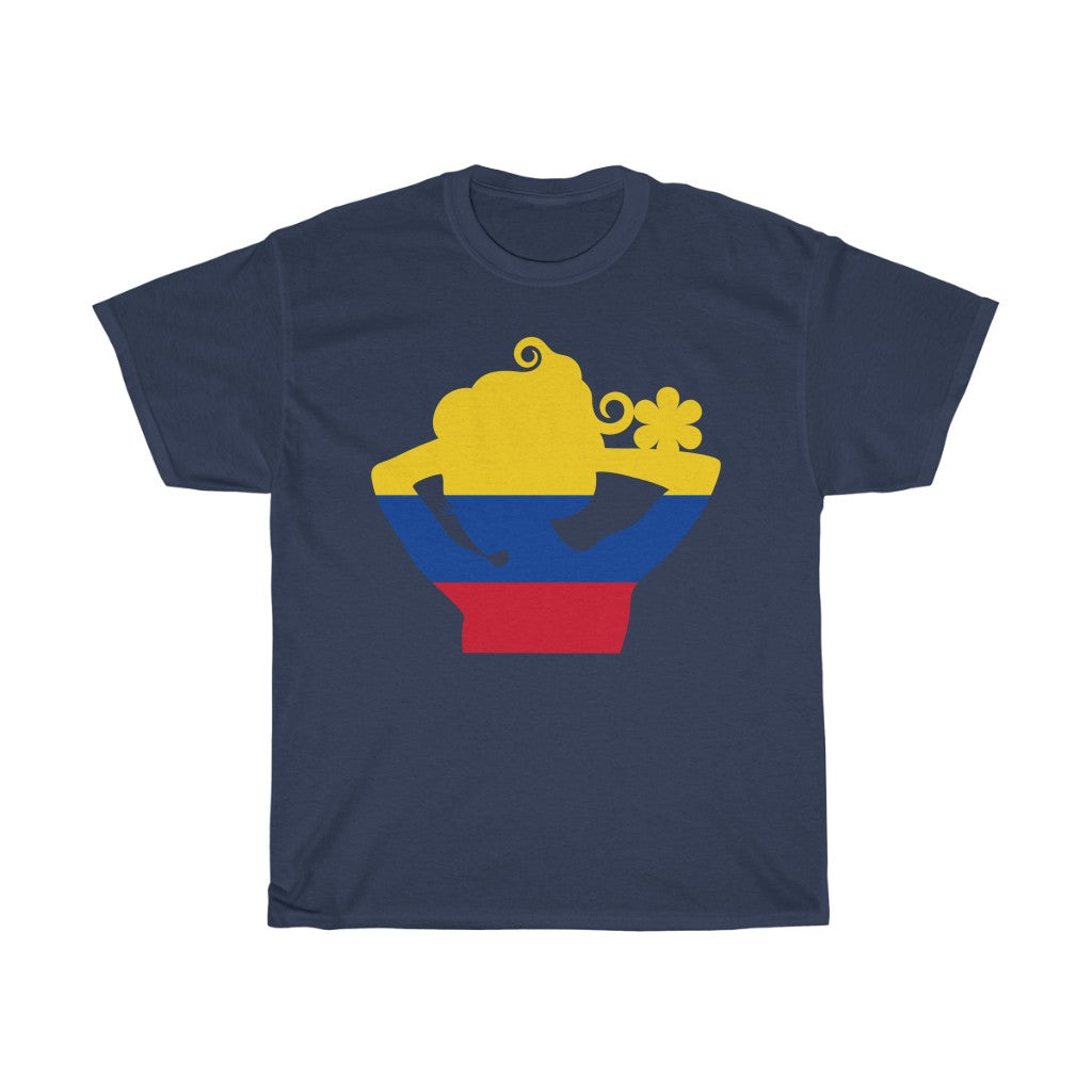 Colombia Lady Flag Standard Tee - Unisex