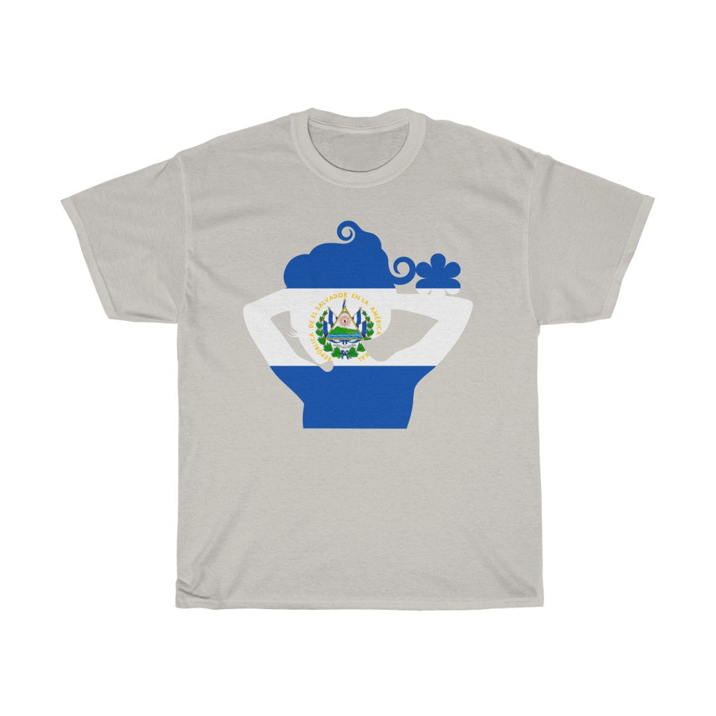 El Salvador Lady Flag Standard Tee - Unisex