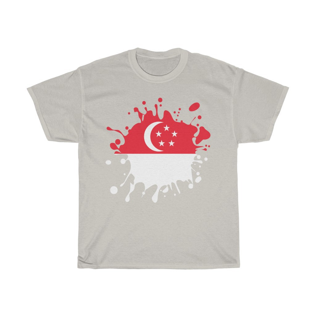 Singapore Splat Flag Standard Tee - Unisex