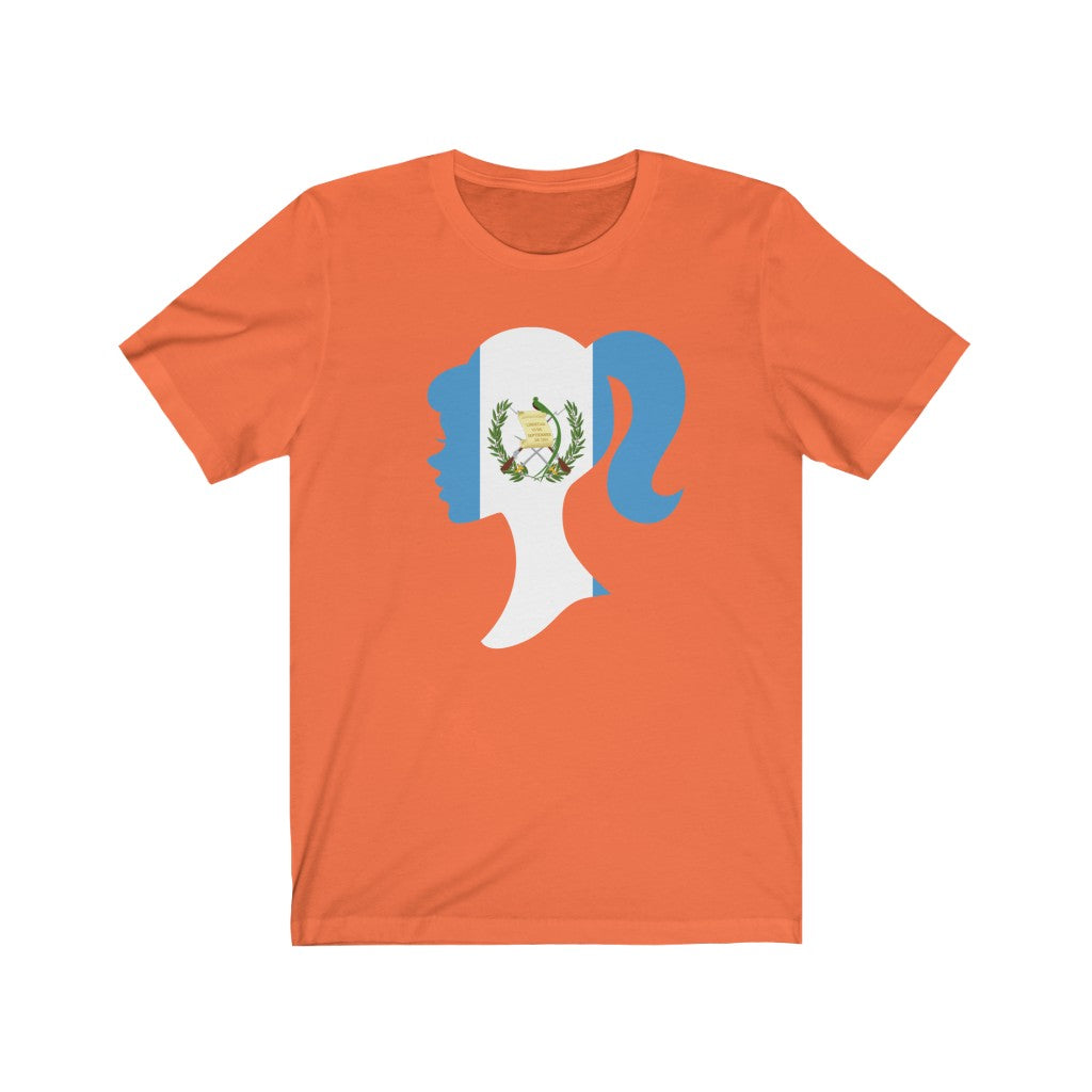 Guatemala Girl Flag Premium Tee - Unisex