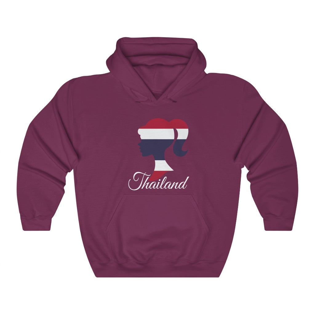 Thailand Girl Flag Hoodie Sweatshirt 2 - Unisex