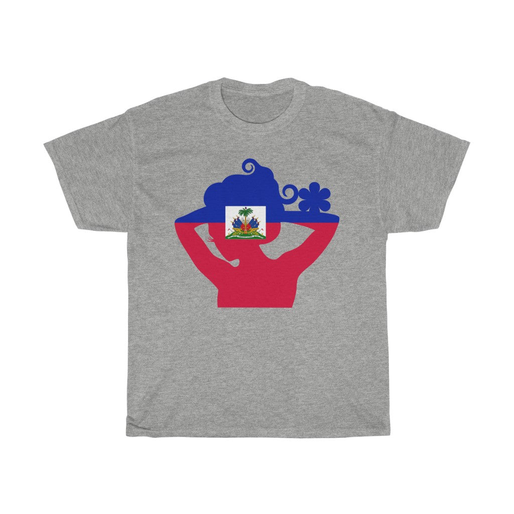 Haiti Lady Flag Standard Tee - Unisex
