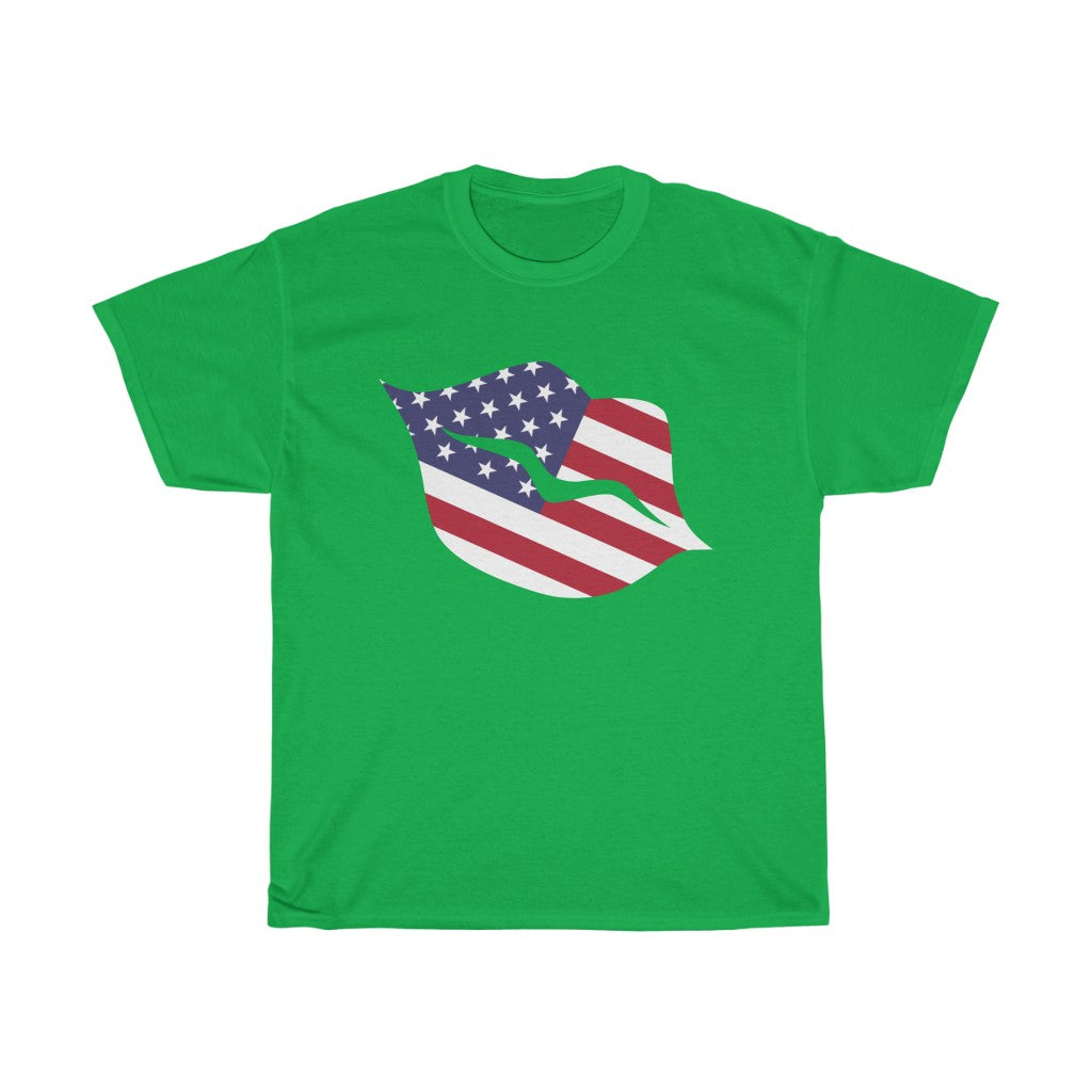 United States of America Lips Flag Standard Tee - Unisex