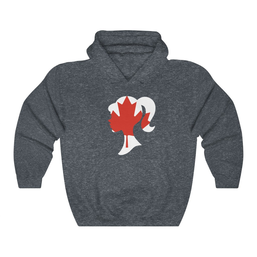 Canada Girl Flag Hoodie Sweatshirt - Unisex