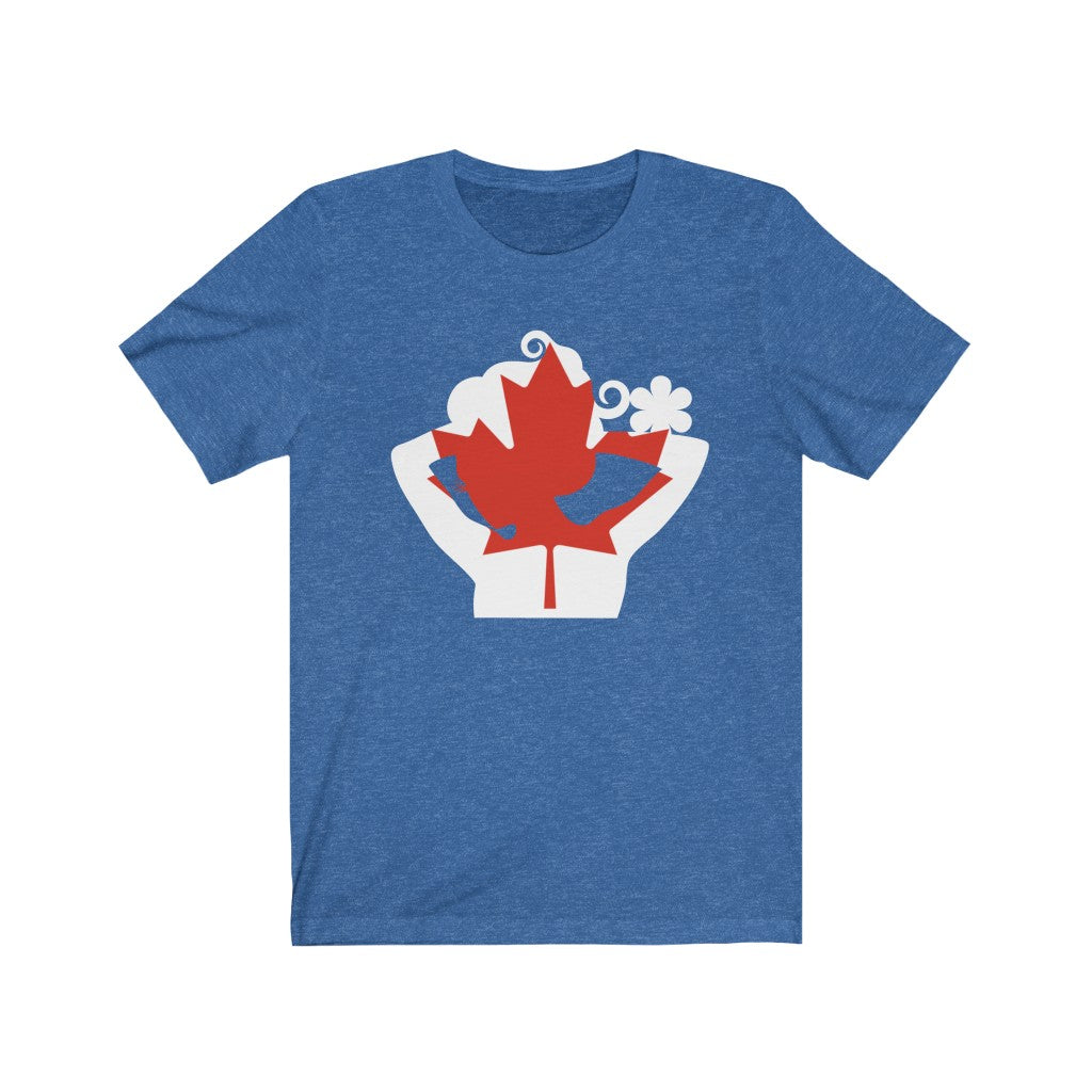 Canada Lady Flag Premium Tee - Unisex