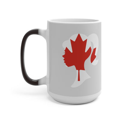 Canada Girl Color Changing Mug