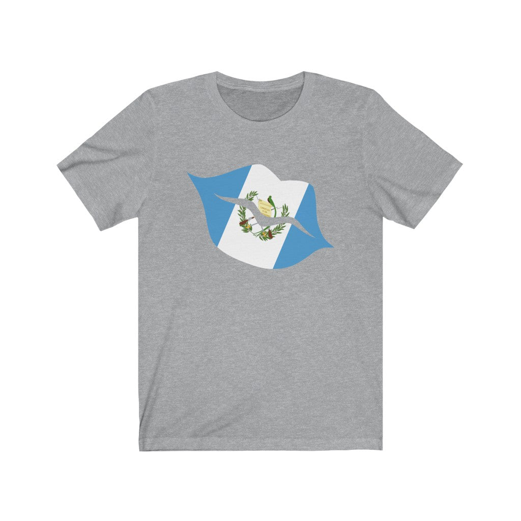 Guatemala Lips Flag Premium Tee - Unisex
