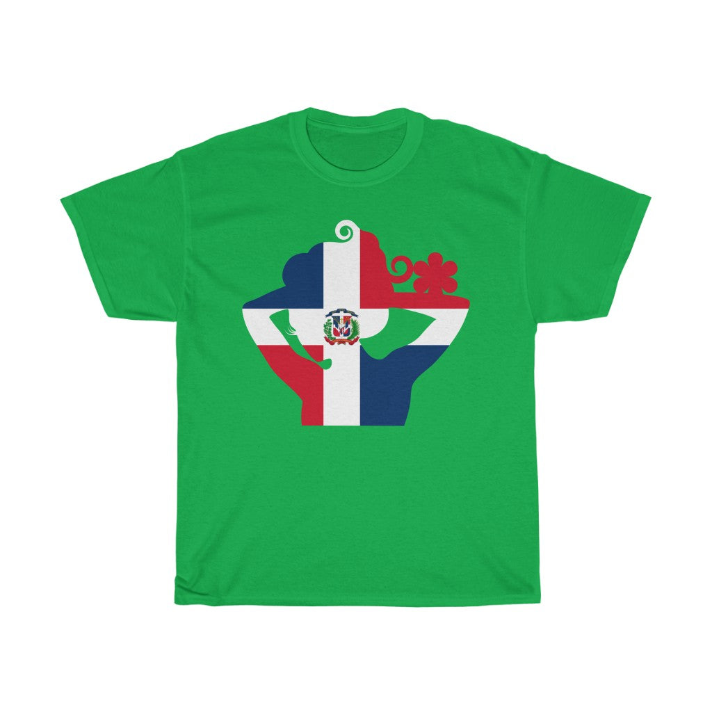 Dominican Republic Lady Flag Standard Tee - Unisex